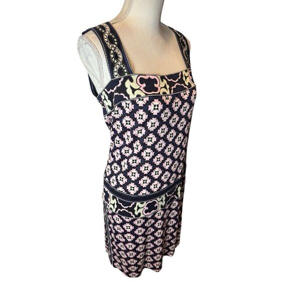 Diane Von Furstenberg 100% Silk Geo Print Vouge Runway Summer Collection NWT 8 - Picture 3 of 5